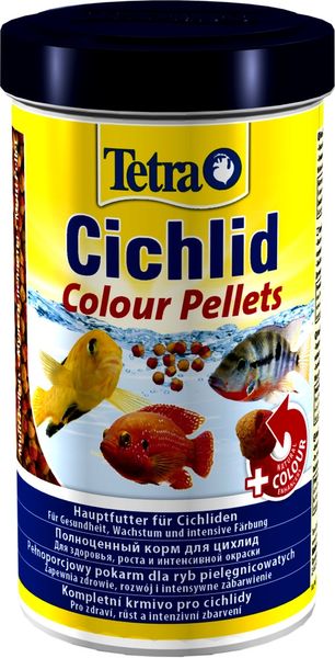 Корм Tetra гранули для рибок цихлід «Cichlid Colour» 500 мл 1111132078 фото