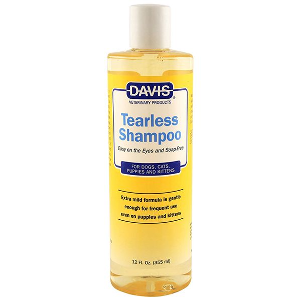 Davis Tearless Shampoo ДЕВІС БЕЗ СЛІЗ шампунь для собак і котів, концентрат , 0.355 л TS12 фото