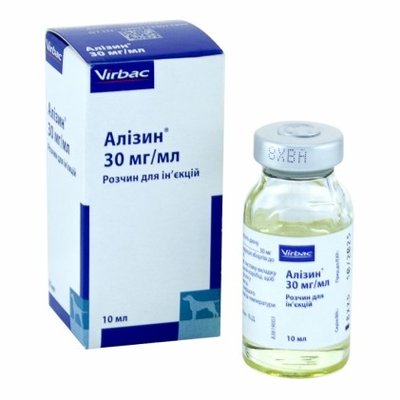 Virbac Alizin (Алізин) Розчин для ін'єкцій, 10 мл VIT07139 фото