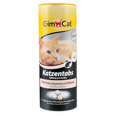 GimCat Katzentabs з маскарпоне і біотином для котів, 710 таблеток, 425 г 1111133360 фото