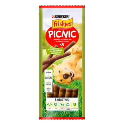 Ласощі FRISKIES (Фріскіс) Picnic для дорослих собак з яловичиною 42 г 7613034749284 фото