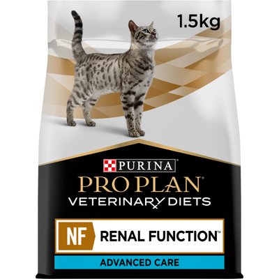 Сухий дієтичний корм PRO PLAN (Про План) VETERINARY DIETS NF Renal Function Advanced Care для дорослих котів для підтримання функції нирок при хронічній хворобі нирок 1,5 кг 7613287886347 фото