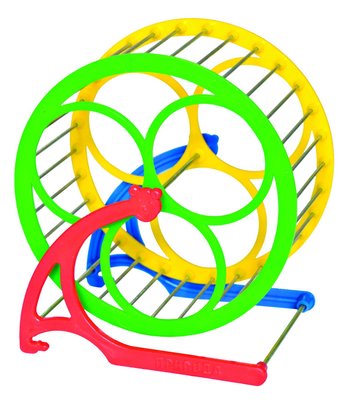 Колесо Природа для хом'яків метал+пластик d14 см арт.PR740817 8777 фото