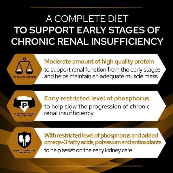 Сухий дієтичний корм PRO PLAN (Про План) VETERINARY DIETS NF Renal Function Early Care для дорослих котів для підтримання функції нирок при хронічній хворобі нирок на ранніх стадіях 1,5 кг 7613287882295 фото