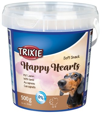 Trixie Happy Hearts вітаміни з ягням для собак, 500 г 1111132992 фото