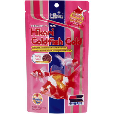 Корм для золотих рибок Hikari GOLDFISH GOLD , 100 г, BABY 042055021203 фото