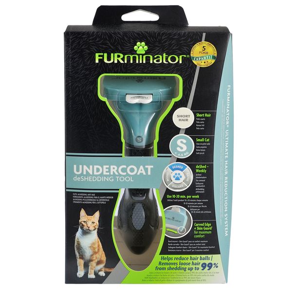 Фурмінатор FURminator Short Hair для котів з короткою шерстю, розмір S 1111156130 фото