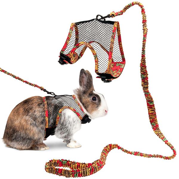 Flamingo Rabbit Harness With Art Joy Leash 1031337 фото