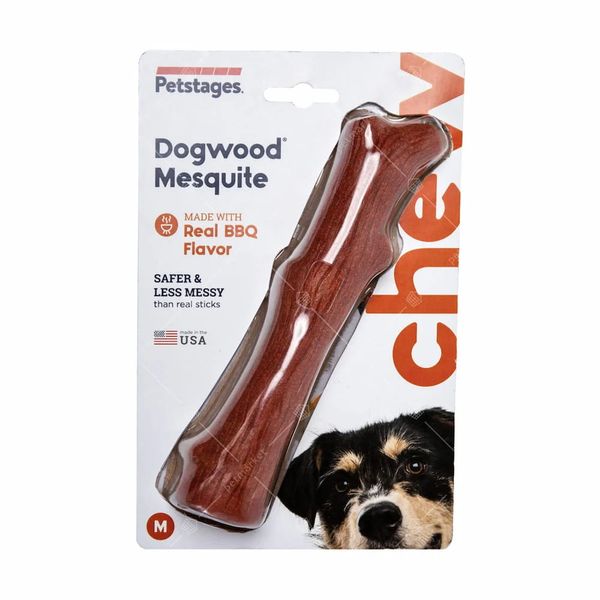 Іграшка для собак Petstages Dogwood Mesquite (Петстейджес Догвуд) з ароматом барбекю, М, 9 см pt30144 фото