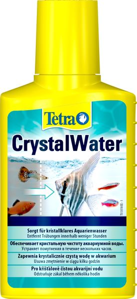 Засіб Tetra «Crystal Water» від помутніння води в акваріумі 100 мл (на 200 л води) 1111111141 фото