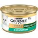 Вологий корм GOURMET Gold (Гурме Голд) для дорослих котів шматочки у паштеті з кроликом 24 шт х 85 г 7613033706271 фото 1