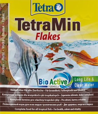 Корм Tetra пластівці для акваріумних рибок «TetraMin Flakes»12 г 12147 фото