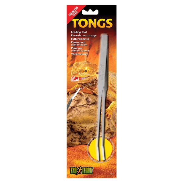 Пінцет для годування Exo Terra «Tongs» вигнутий 25 см 1111123580 фото