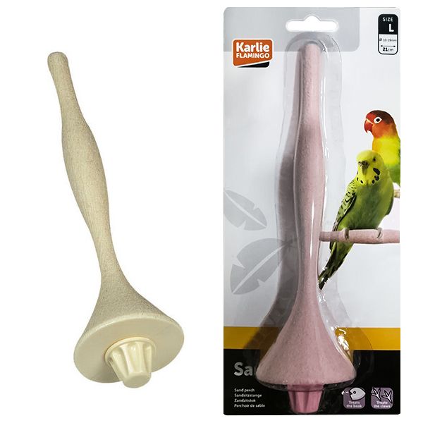 Flamingo SAND PERCH PLASTIC піщана жердинка іграшка для птахів 108620 фото