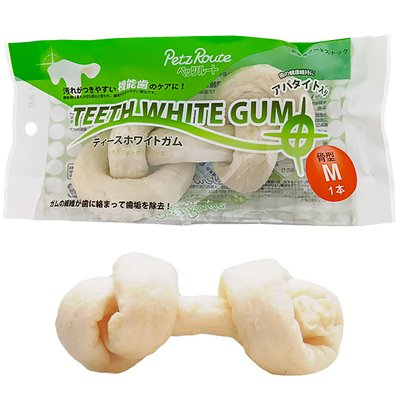 Petz Route Teeth White Gum ПЕТС РУТ КІСТКА ДЛЯ ЧИЩЕННЯ ЗУБІВ жувальні ласощі для собак 60404 фото