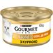 Вологий корм GOURMET Gold (Гурме Голд) "Соус Де-Люкс" для дорослих котів шматочки в соусі з куркою 12 шт х 85 г 7613036705103 фото 1