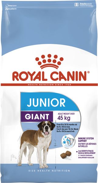 Сухий корм для цуценят гігантських порід Royal Canin Giant Junior старше 8 місяців 15 кг 3031150 фото