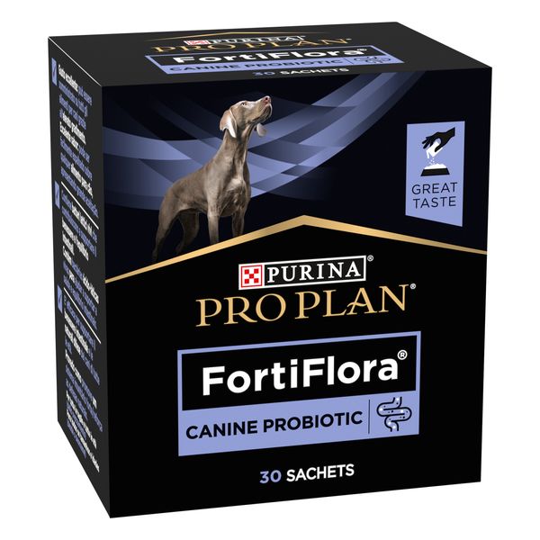 Пробіотик PRO PLAN FortiFlora (Про План ФортіФлора) для дорослих собак та цуценят для здорового травлення та зміцнення імунітету 30 саше по 1 г 8445290041074 фото