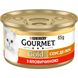 Вологий корм GOURMET Gold (Гурме Голд) "Соус Де-Люкс" для дорослих котів шматочки в соусі з яловичиною 12 шт х 85 г 7613036705134 фото 1