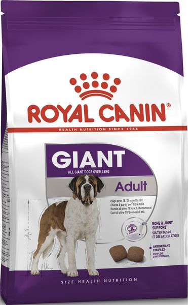 Сухий корм для дорослих собак Royal Canin Giant Adult гігантських порід старше 2 років 15 кг 3009150 фото