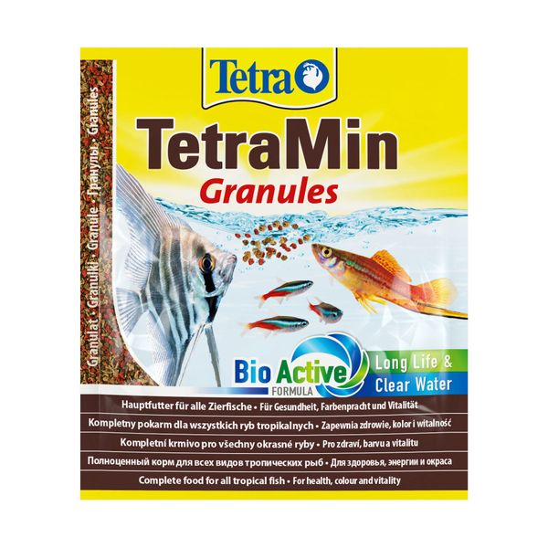 Корм Tetra гранули для акваріумних рибок «TetraMin Granules» 15 г 11812 фото