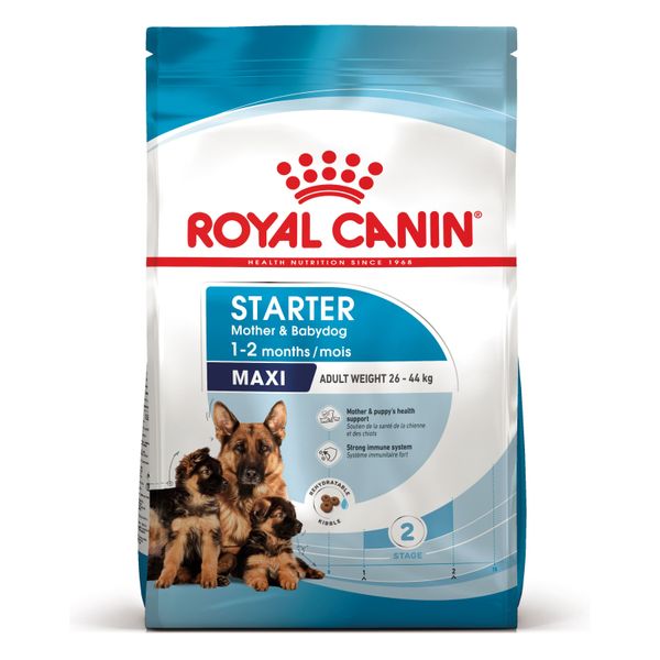 Сухий корм для щенят великих порід Royal Canin Maxi Starter до 2 місяців 4 кг 29940400 фото