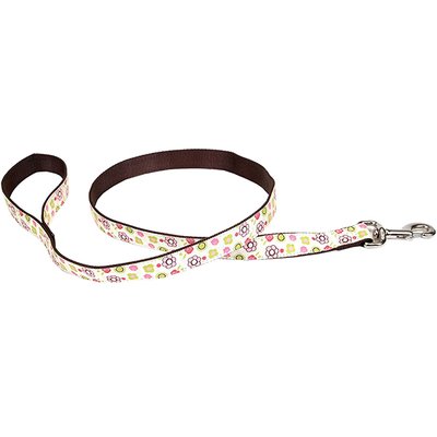 Coastal Pet Attire Ribbon КОСТАЛ РІББОН повідець для собак, 1.6смХ1.2м , Квіти троянд, 1,6см х 1,2м 61474_FLR04 фото