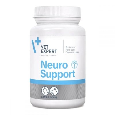 VetExpert NeuroSupport Нейросапорт Харчова добавка для підтримки функції нервової системи у собак та котів (45 капс.) 203778 фото