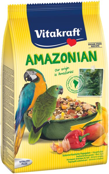 Корм для великих амазонських папуг Vitakraft «Amazonian» 750 г 7397 фото