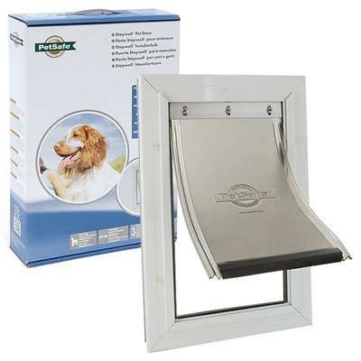 PetSafe Staywell Aluminium Medium ПЕТСЕЙФ СТЕЙВЕЛ АЛЮМІНІЙ дверцята для собак середніх порід, посилена конструкція 620 фото