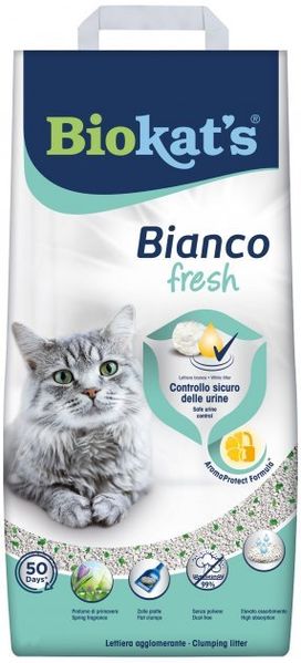 Наповнювач для котячого туалету Biokats Bianco Fresh, 5 кг 1111138102 фото