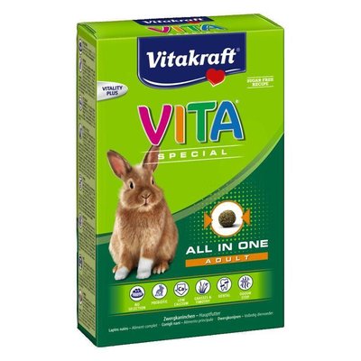 Корм для кроликів Vitakraft «VITA Special» 600 г 1111119052 фото