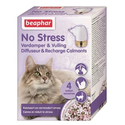 Beaphar NO STRESS комплект-дифузор від стресу для котів, 30 мл BAR14897 фото