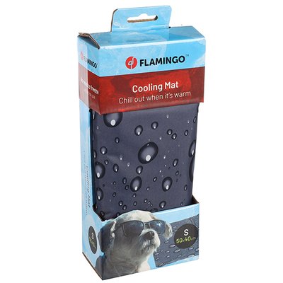 Flamingo Cooling Pad Drop ФЛАМІНГО ОХОЛОДЖУВАЛЬНА ПІДСТИЛКА КРАПЛІ для собак і котів 520501 фото