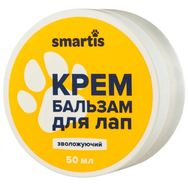 Крем-бальзам Smartis для подушечок лап тварин, 50 мл 4820206980816 фото