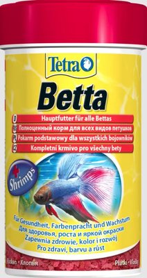 Корм для акваріумних риб Tetra в пластівцях «Betta» 100 мл (для півників) 12585 фото