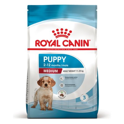 Сухий корм для цуценят середніх порід Royal Canin Medium Puppy 1 кг (курка) 30030101 фото