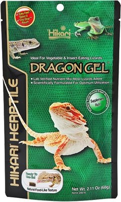 Корм для Ящірок Hikari DRAGON GEL гелевий 60 г 042055206167 фото