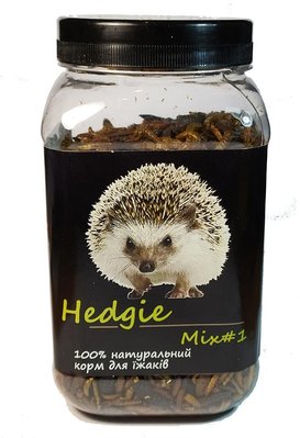 Корм для їжаків Hedgie Mix#1 - Суха суміш личинок комах, 120 г 4820238840225 фото