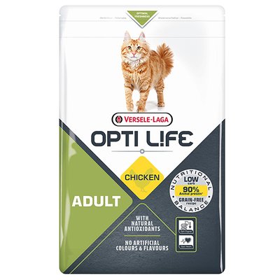 Opti Life Adult ОПТІ ЛАЙФ ДОРОСЛИЙ беззерновий сухий суперпреміум корм для котів , 1 кг 413104 фото